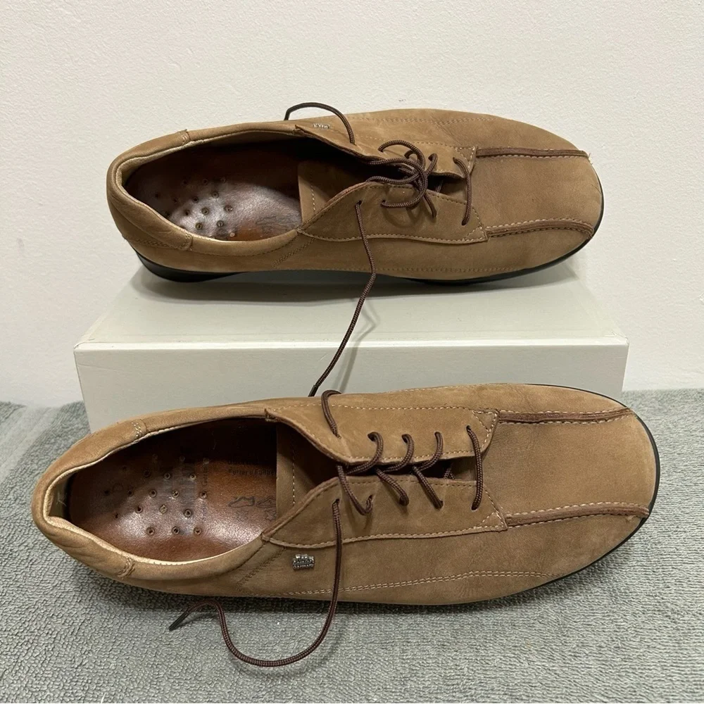 Finn Comfort Leather Oxford Shoes